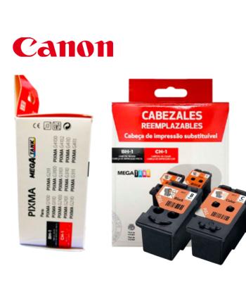 CABEZAL CANON KIT NEGRO...