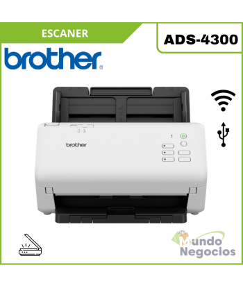 ESCANER BROTHER ADS-4300N...