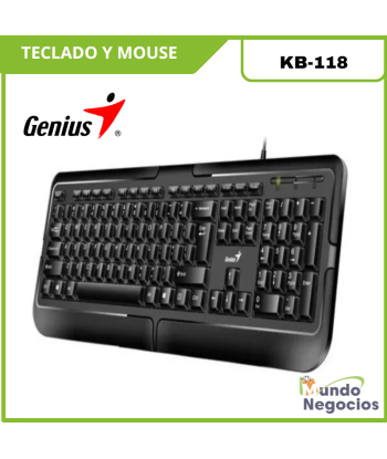 TECLADO ALÁMBRICO GENIUS...