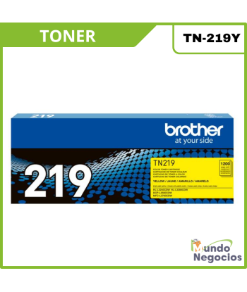 TONER BROTHER TN-219 YELLOW...