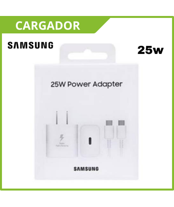 Cargador Samsung 25W Tipo C...