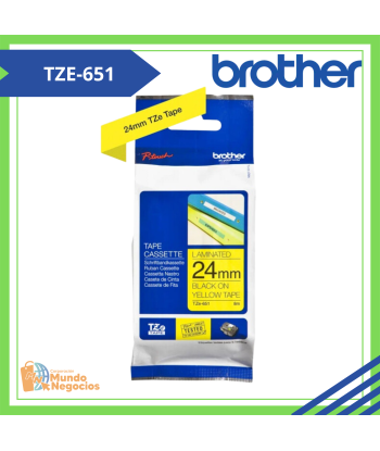 CINTA BROTHER TZE-651 BLACK...