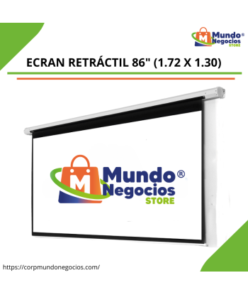 Ecran Retráctil 86″ (1.72 X...