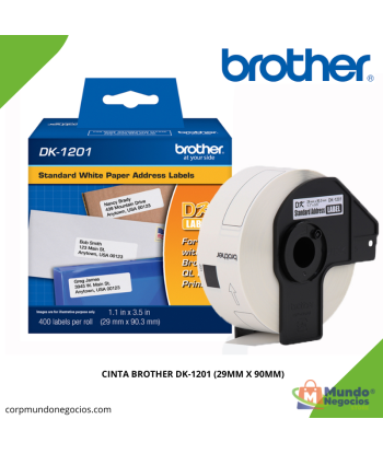 CINTA BROTHER DK-1201(29mm...