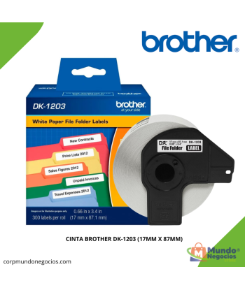 CINTA BROTHER DK-1203 (17mm...