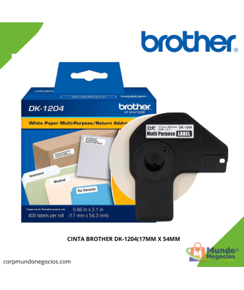 CINTA BROTHER DK-1204 (17mm...