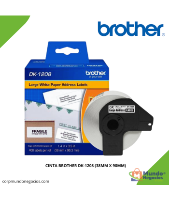 CINTA BROTHER DK-1208 (38mm...