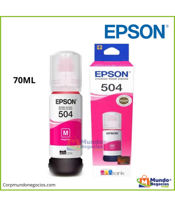 Botella Tinta Epson 504...