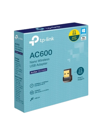 TP-Link - Adaptador USB Wireless Archer T2U Nano Dual Band AC600 - MUNDO NEGOCIOS