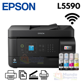 Impresora Multifuncional Epson Ecotank L5590 ADF WiFi - Corporacion Mundo Negocios