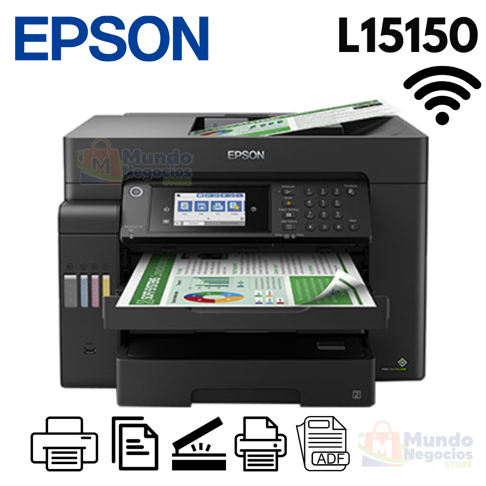 Impresora Multifuncional Epson L15150 A3 - Mundo Negocios