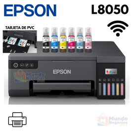 Impresora Fotografica Epson Ecotank L8050 Wifi A4 - Mundo Negocios