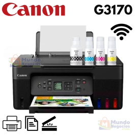 Impresora Canon Pixma G3170 Multifuncional Wifi - Corporacion Mundo Negocios