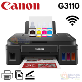 Impresora Multifuncional Canon G3110 Wifi - Mundo Negocios