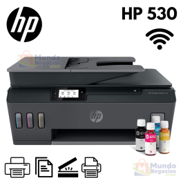 Impresora Multifuncional Hp Smart Tank 530 Wifi ADF - Corporacion Mundo Negocios