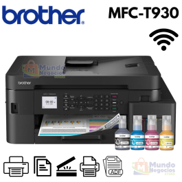 Impresora Brother MFC-T930DW Multifuncional Duplex Wifi - Corporacion Mundo Negocios