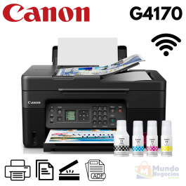 Impresora Multifuncional Canon G4170 Wifi ADF - Mundo Negocios