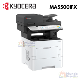 Impresora Laser Multifuncional Kyocera MA5500IFX 55PPM - Mundo Negocios
