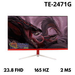 MONITOR GAMING CURVO TE-2471G TEROS , 23.8 FHD , 165 HMS , 2 MS - MUNDO NEGOCIOS