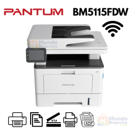 Impresora Monocromatica Laser Pantum BM5115FDW  WiFi ADF - Corporacion Mundo Negocios