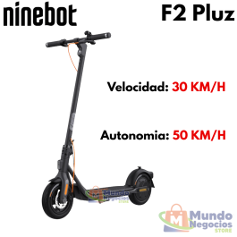 Scooter Eletronico Ninebot F2 Plus Velocidad 30 KM/H , Autonomia 50 KM/H