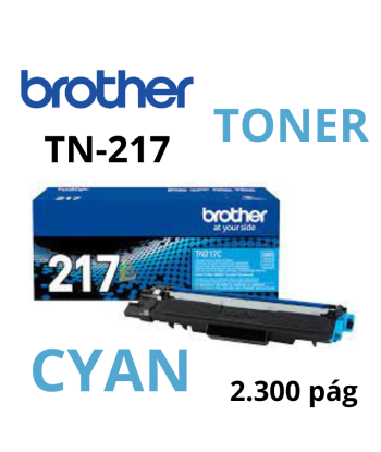 Toner Brother TN-217C Cyan...