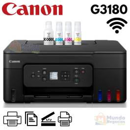 Impresora Multifuncional Canon G3180 Wifi Duplex - Corporacion Mundo Negocios