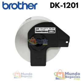 CINTA DK-1201 BROTHER (29 mm x 90 mm), 400 ETIQUETAS-MUNDO NEGOCIOS