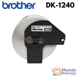 CINTA DK-1240 BROTHER (102MM X 52MM) , 600 ETIQUETAS-MUNDO NEGOCIOS