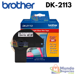 CINTA DK-2113 BROTHER (62MM X 15.2MM) ROLLO CONTINUO-MUNDO NEGOCIOS