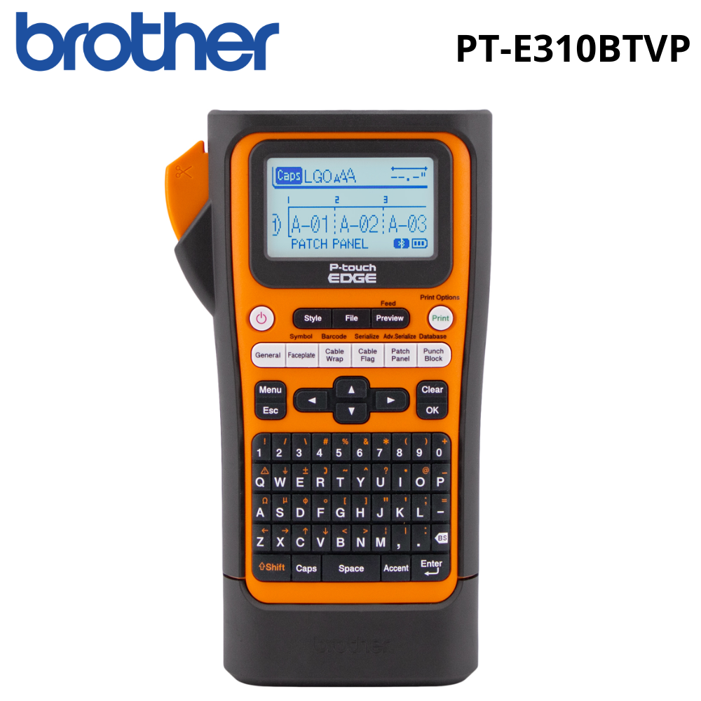 Rotuladora Brother PT-E310BTVP Portátil Bluetooth - Corporacion Mundo Negocios