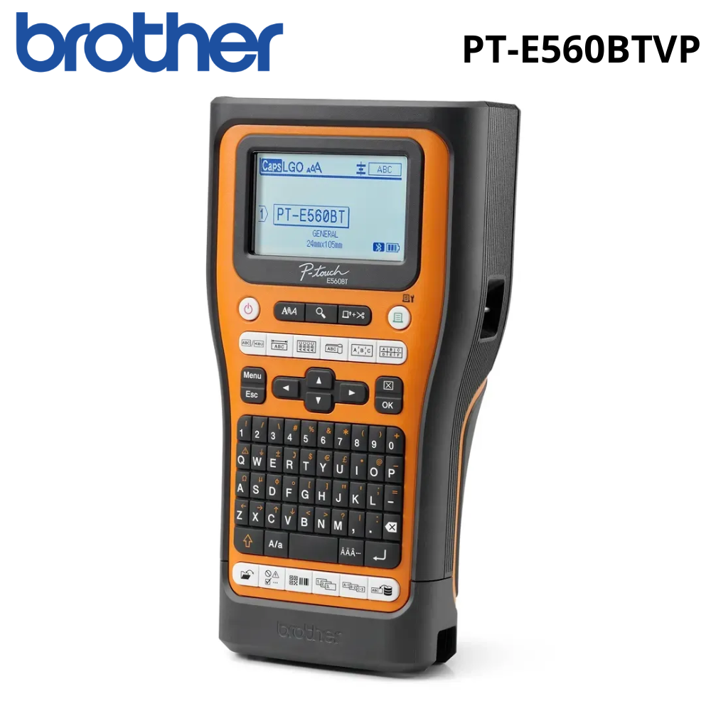 Rotuladora Brother PT-E560BTVP Portátil Bluetooth - Corporacion Mundo Negocios