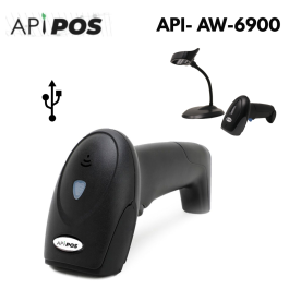 Lectora Codigo  de Barras API-AW-6900 2D USB - Corporacion Mundo Negocios