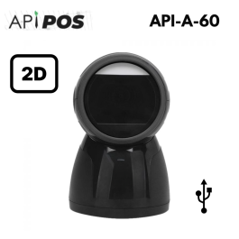 Lectora Codigo de Barras API POS API-A-60 2D USB - Corporacion Mundo Negocios