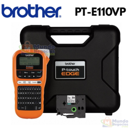 Rotuladora Brother PT-E110VP Portatil 12mm  - Corporacion Mundo Negocios