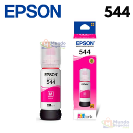 Botella Tinta Epson 544 Magenta Botella 65ML L3250 L3210 L5590 - Corporacion Mundo Negocios