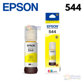 Botella Tinta Epson 544 Yellow 65ML L3210 L3250 L5590 - Mundo Negocios