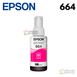 Botella Tinta Epson 664 Magenta 70ML - Corporacion Mundo Negocios