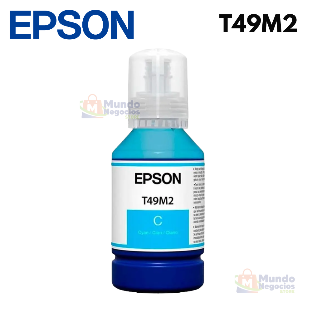 Botella Tinta T49M2 Cyan Epson - Corporación Mundo Negocios