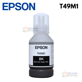 Botella tinta T49M1 black EPSON 140ml - Corporación Mundo Negocios