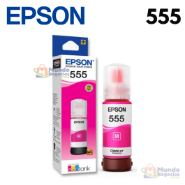 Tinta Botella Epson 555 Magenta  70ML L8160 L8180 - Corporacion Mundo Negocios