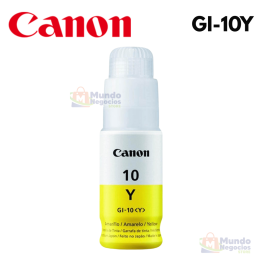 Botella De Tinta Canon GI-10 Yellow 70ml | Corporación Mundo Negocios
