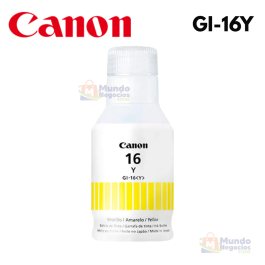 Botella De Tinta CANON GI-16 Yellow |Corporación Mundo Negocios