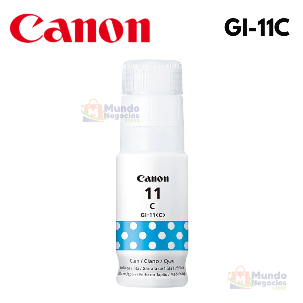 BOTELLA TINTA CANON GI-11 CYAN 70ML