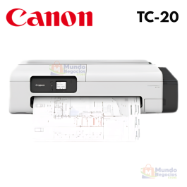 Plotter Canon TC-20 Impresora  De Sobremesa De 24" | Corporación Mundo Negocios