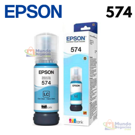 Tinta Epson 574 Cyan Ligh Botella 70ML L8050 - Corporacion Mundo Negocios