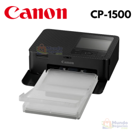 Impresora Fotografica Canon Selphy Cp1500 Negro - Mundo Negocios