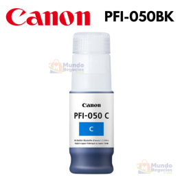 Tinta Canon PFI-050C Cyan TC-20 70ML | Corporación Mundo Negocios