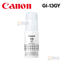 Botella de tinta CANON GI-13 Gris | Corporación Mundo Negocios