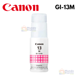 Botella de tinta CANON GI-13 MAGENTA | Corporación Mundo Negocios